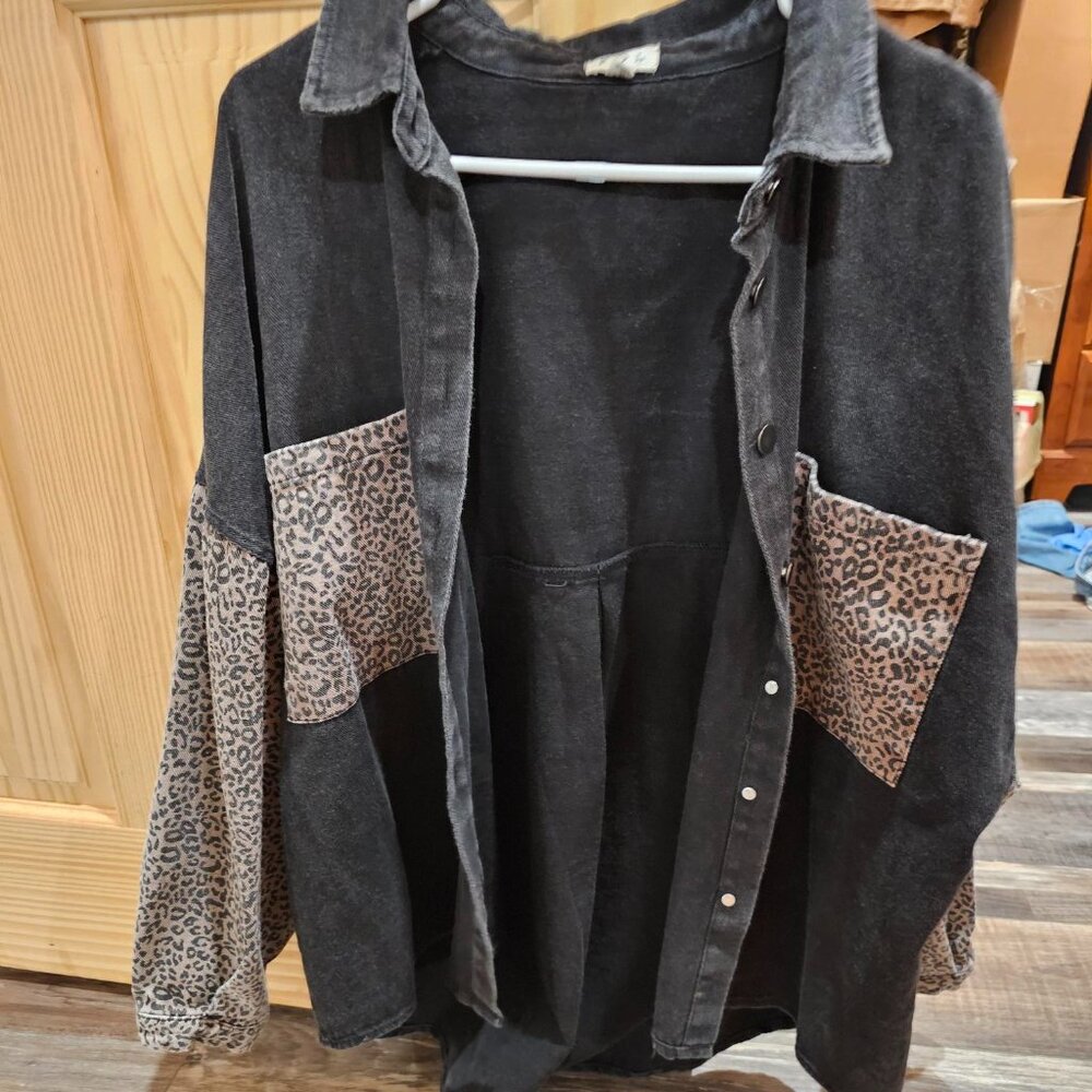 POL Oversized jean jacket